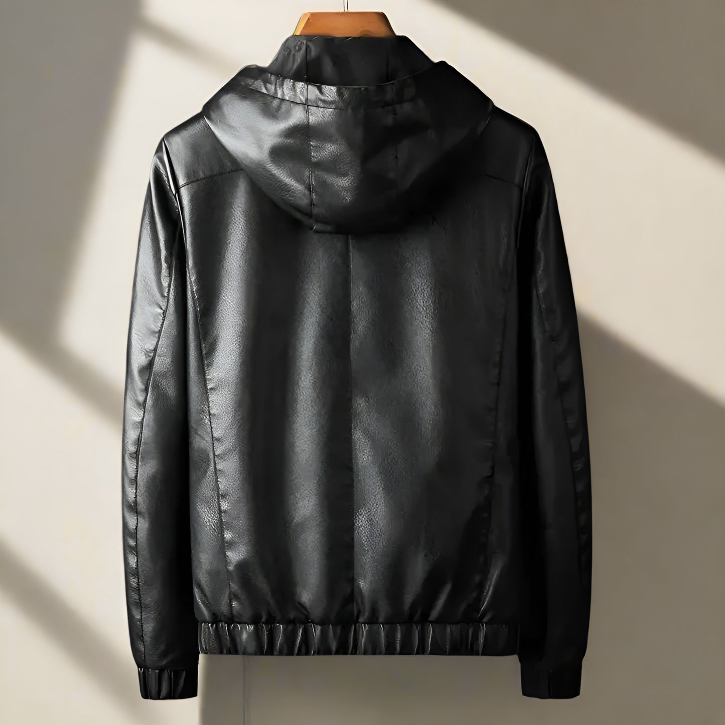 Tennyson Hooded Leather Jacket