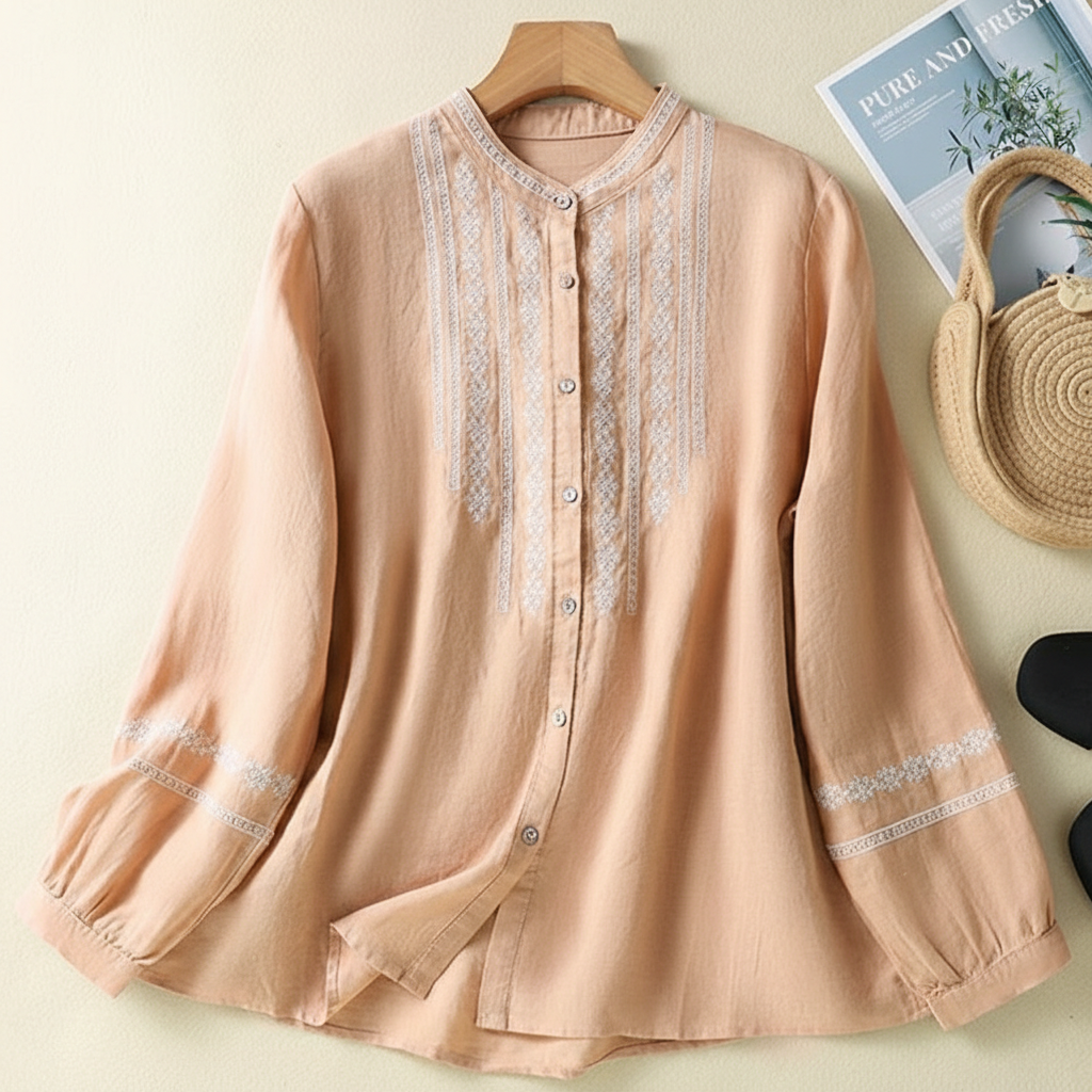 LUNESSA COTTON BLOUSE
