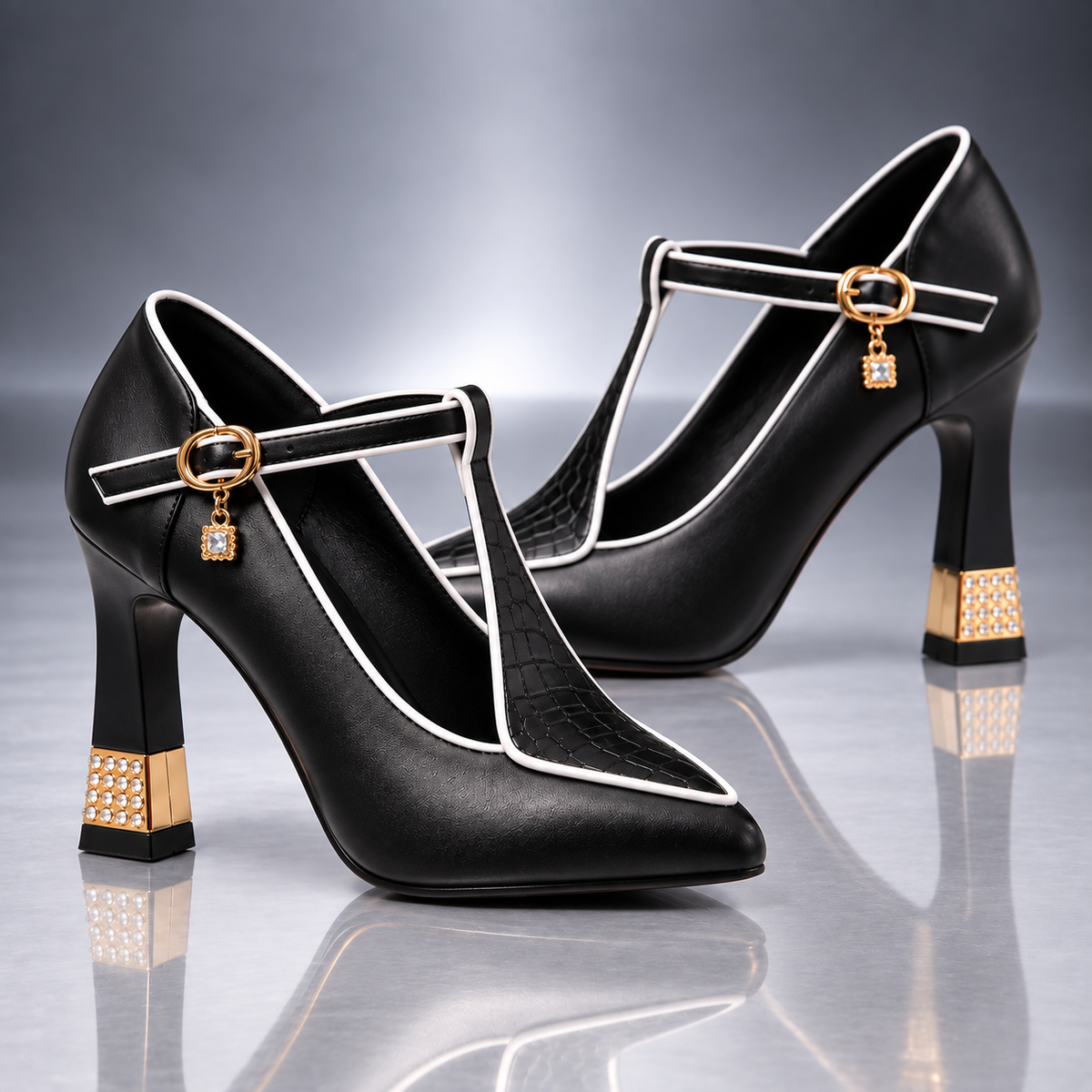 MIRABEL T-STRAP HEEL