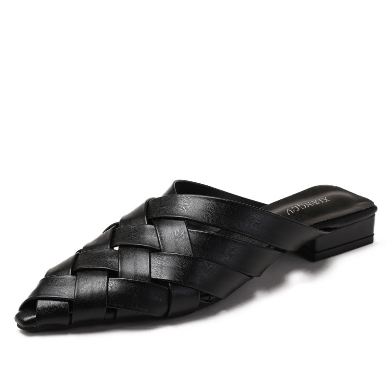 LUCIA LEATHER SANDAL
