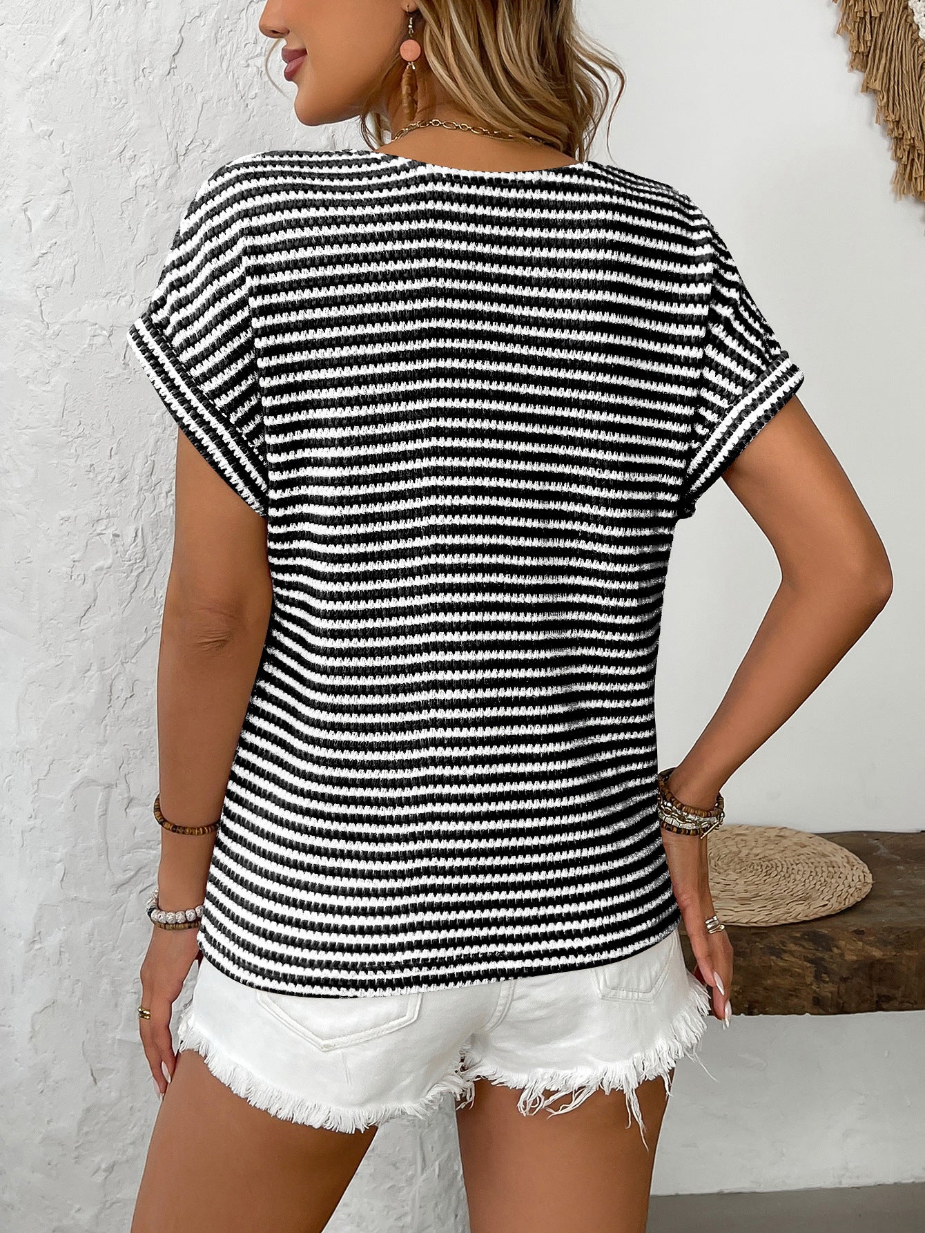 NOELLE STRIPE TOP