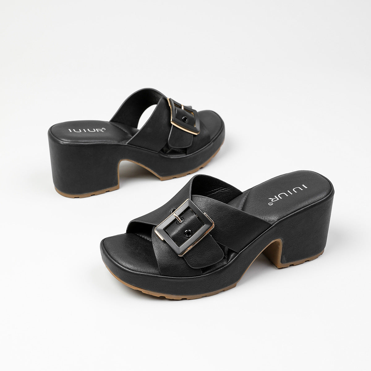 ARALYN LEATHER HEEL