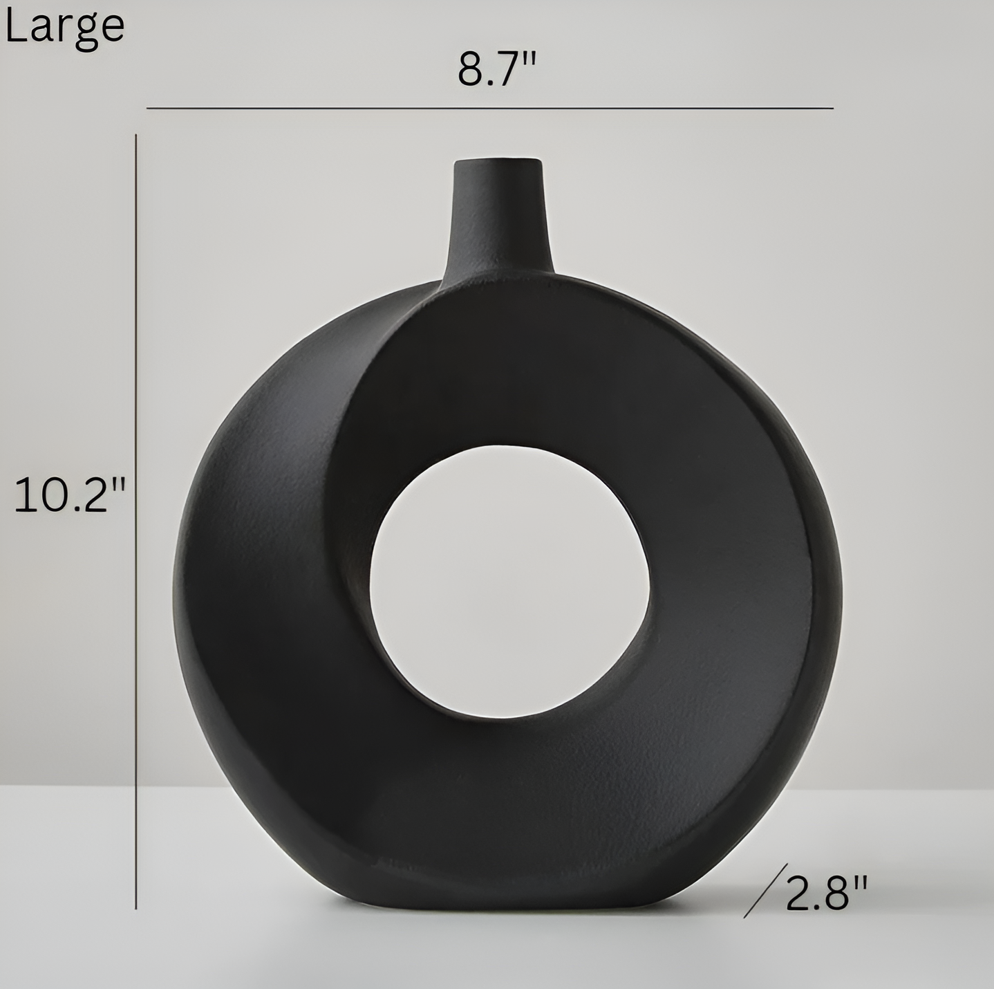 CIRQUES CERAMIC VASE
