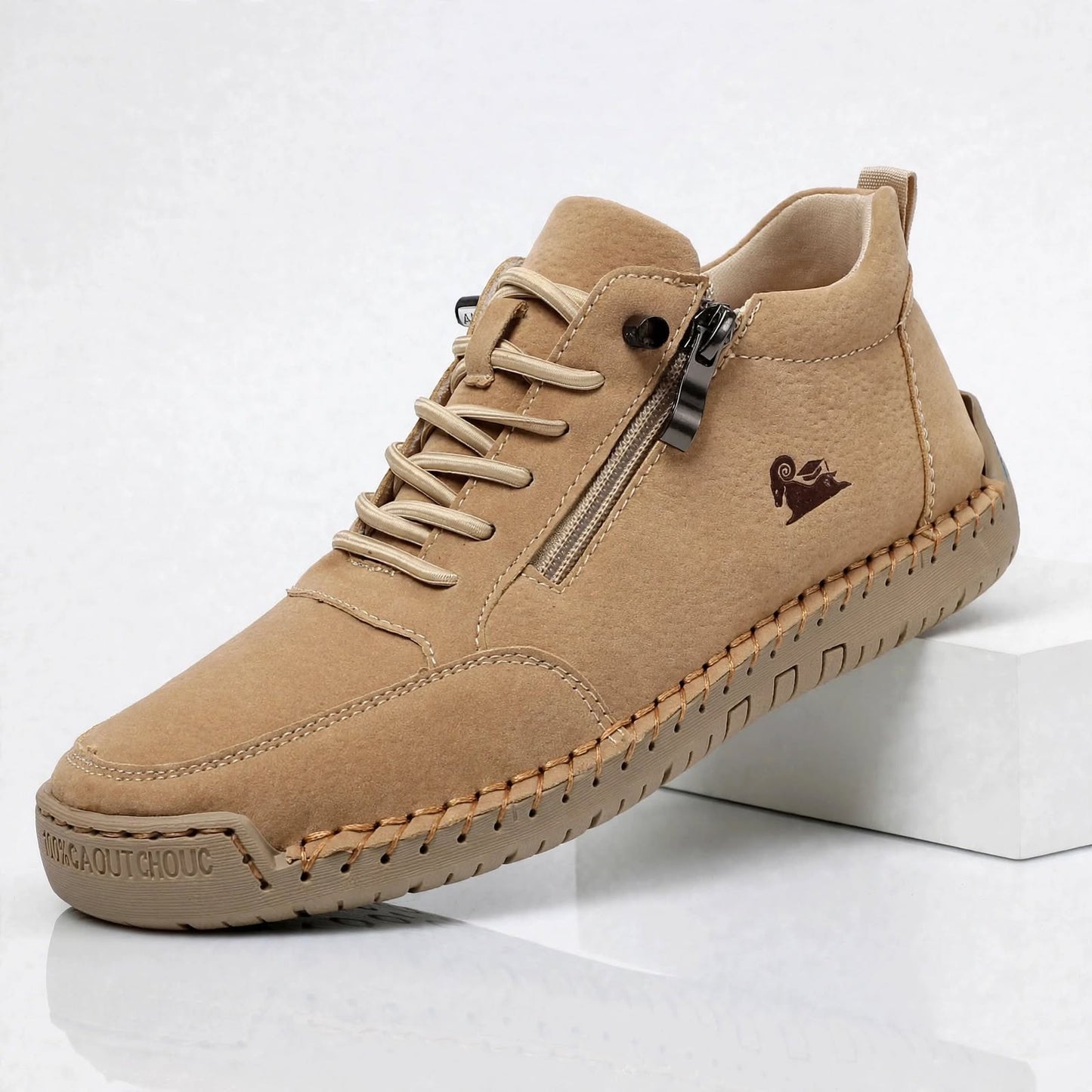 FAYE LEATHER SNEAKER
