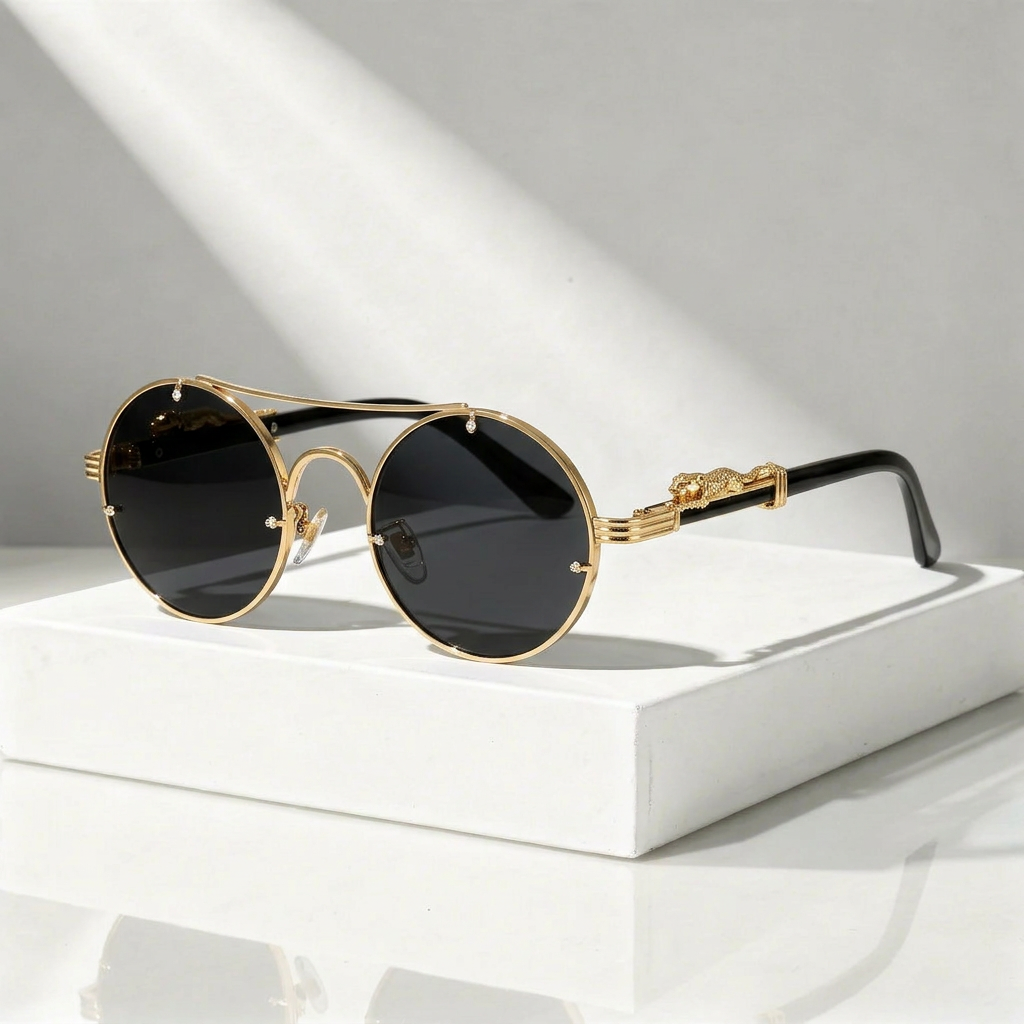 GOLDEN PANTHERA SUNGLASSES