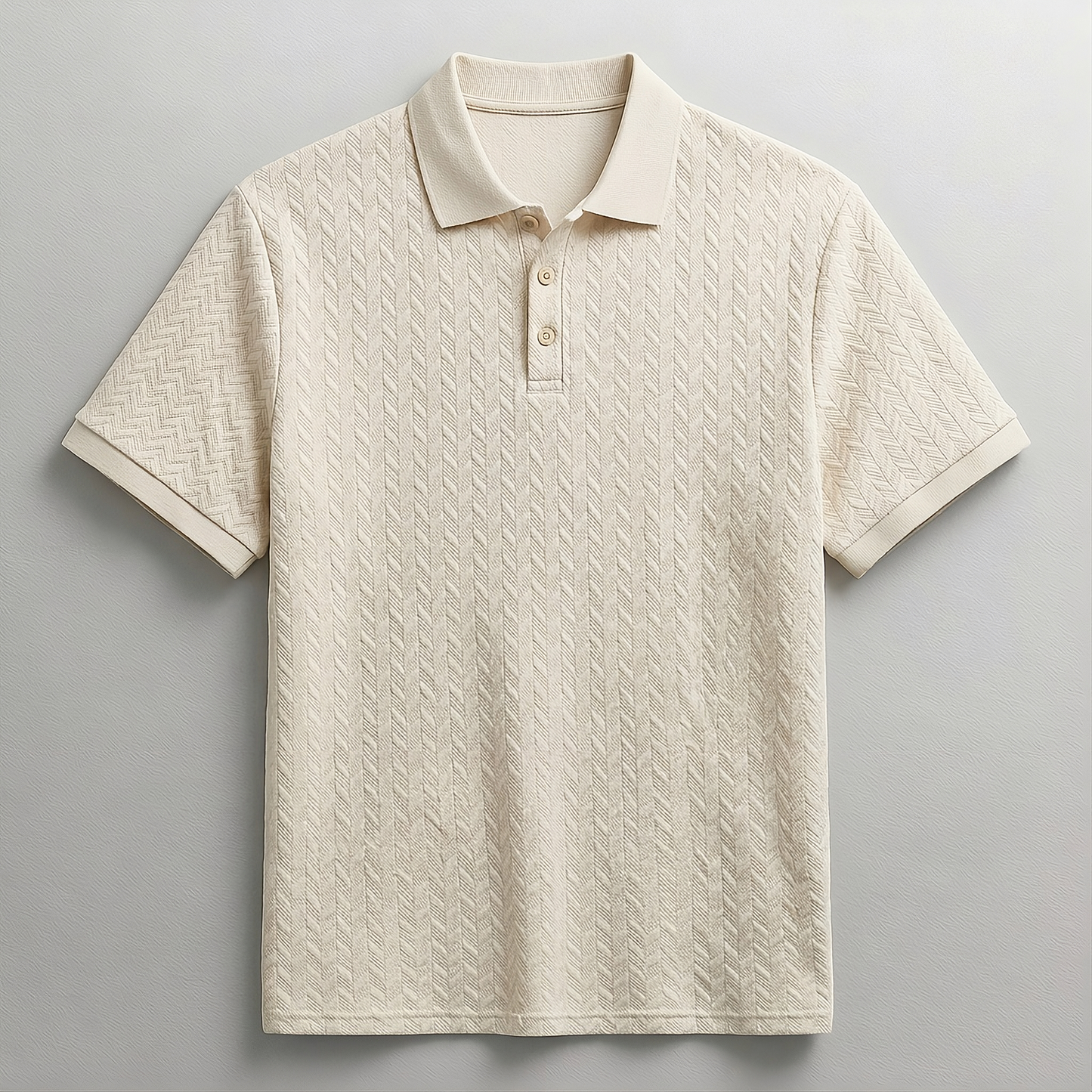 BENNETT CABLE KNIT POLO