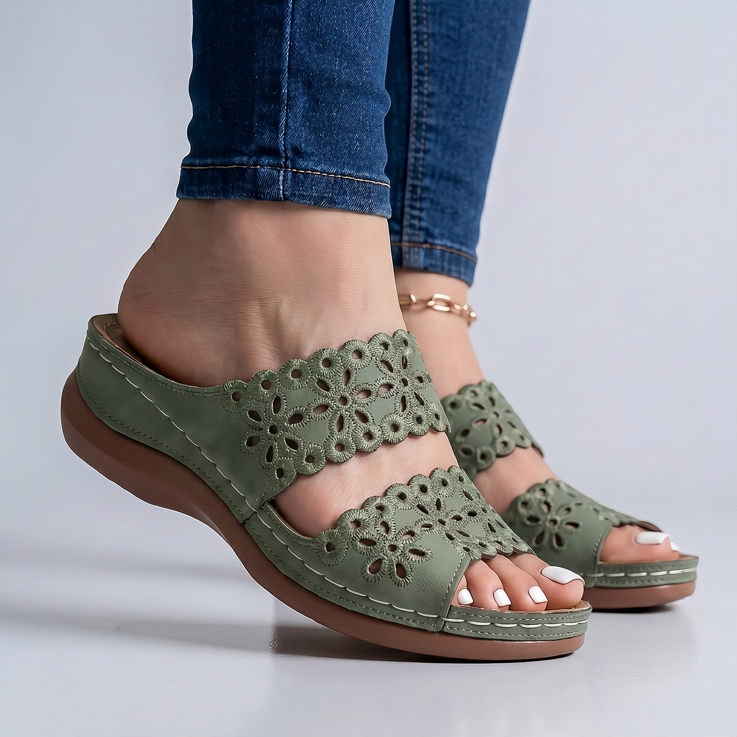 SERINA FLORAL SANDAL