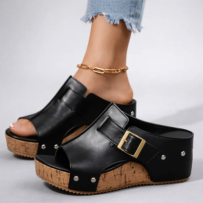 LINNEA LEATHER SANDAL