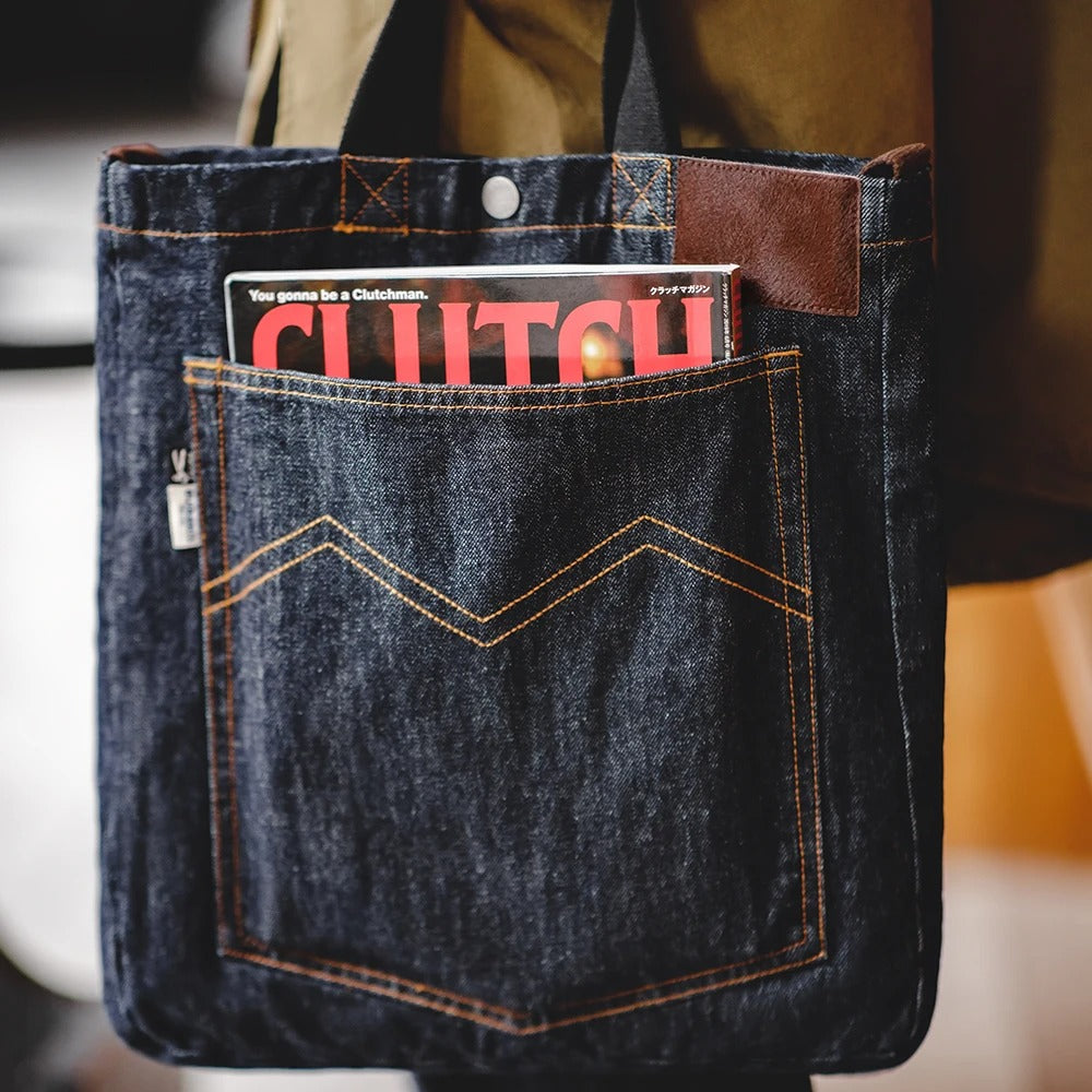 Vintage Pocket Tote