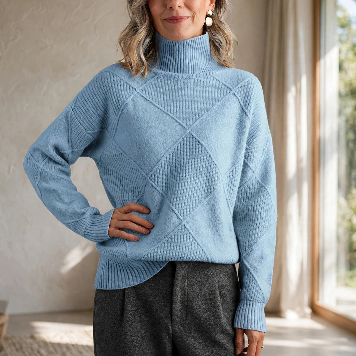 CECILIA CASHMERE TURTLENECK