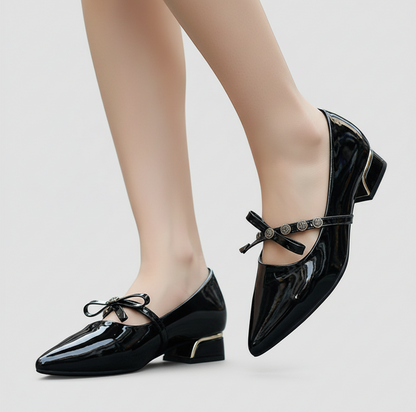 LORENA LEATHER HEEL