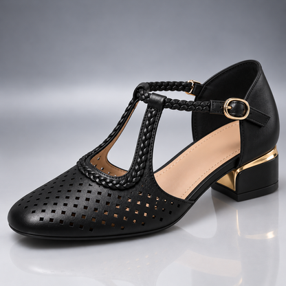 MERELYN LEATHER HEEL