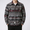 Burgundy Aztec