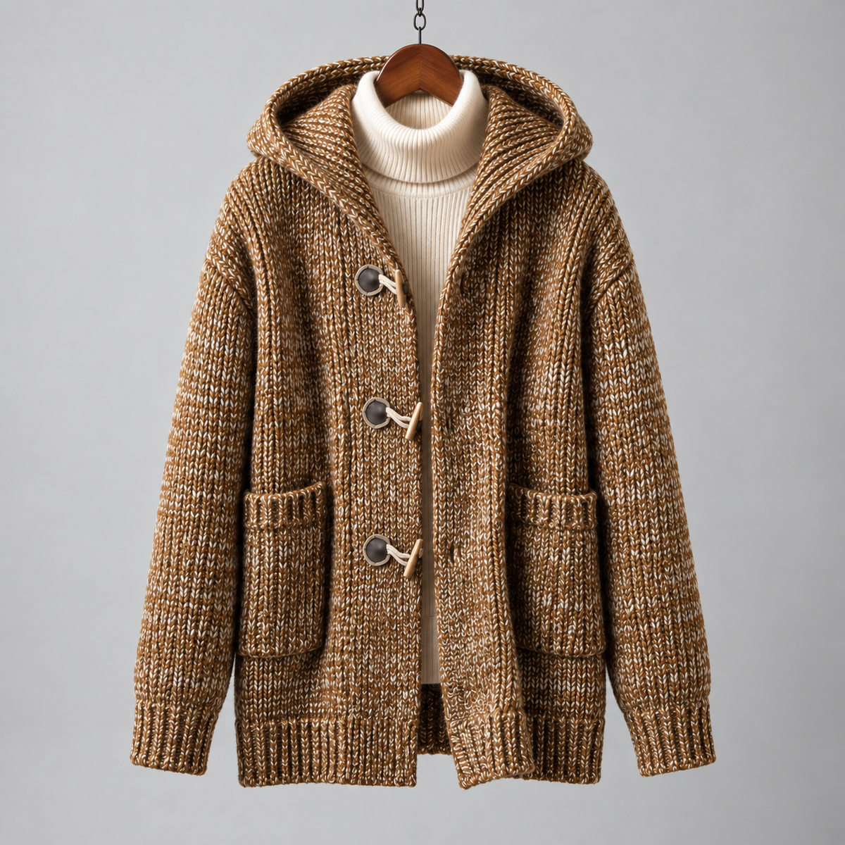 FLINT HOODED CARDIGAN