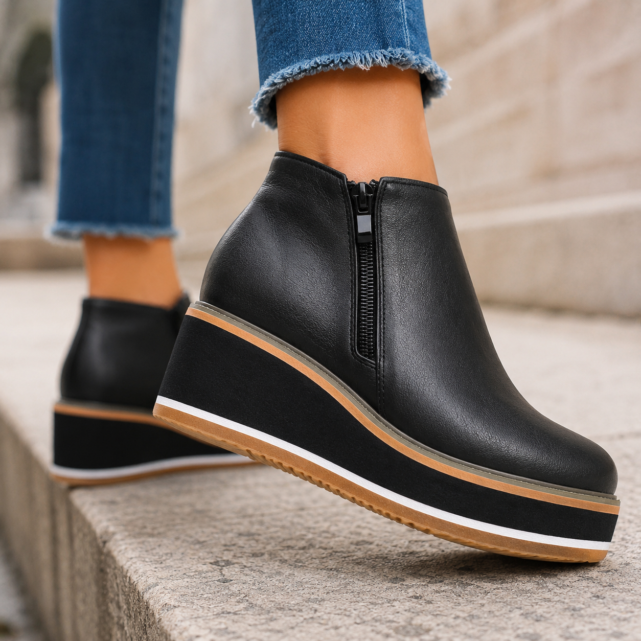 GISELLE WEDGE BOOT