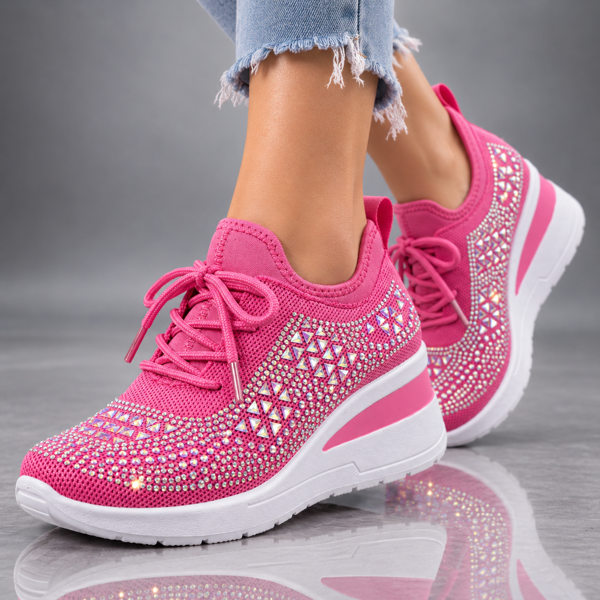 RAFAELA CRYSTAL SNEAKER