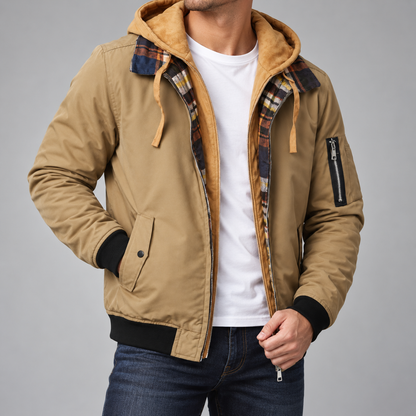 WESTON HOODED BOMBER JACKET