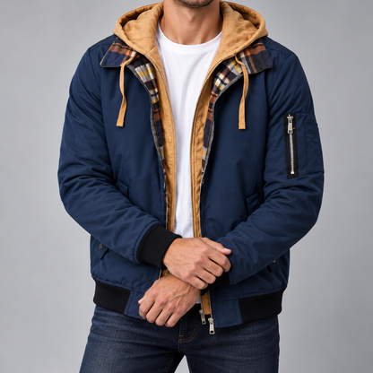 WESTON HOODED BOMBER JACKET