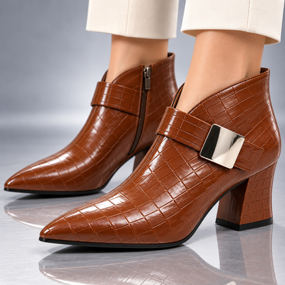 BRIAR CROC ANKLE BOOT