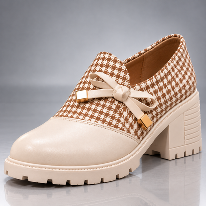 MIRA HOUNDSTOOTH LOAFER