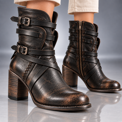 MARLEY STRAP MID BOOT
