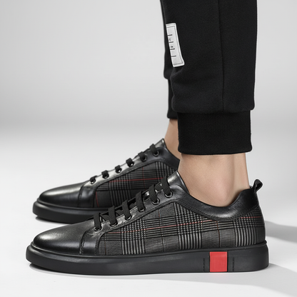 BECKHAM LEATHER SNEAKER