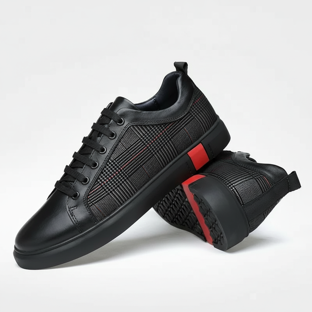BECKHAM LEATHER SNEAKER