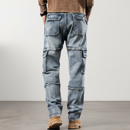 FRASER DENIM CARGO PANTS