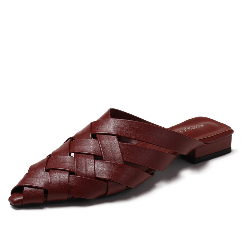 LUCIA LEATHER SANDAL