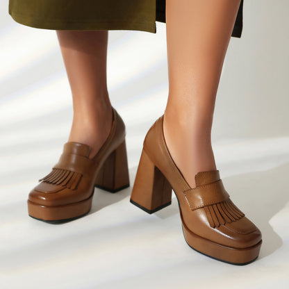 SUSANNA LEATHER HEEL