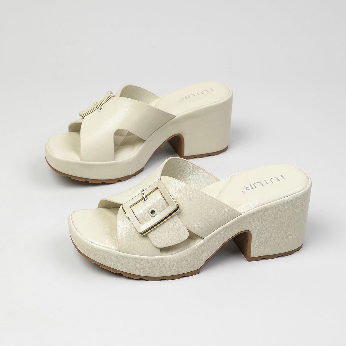 ARALYN LEATHER HEEL