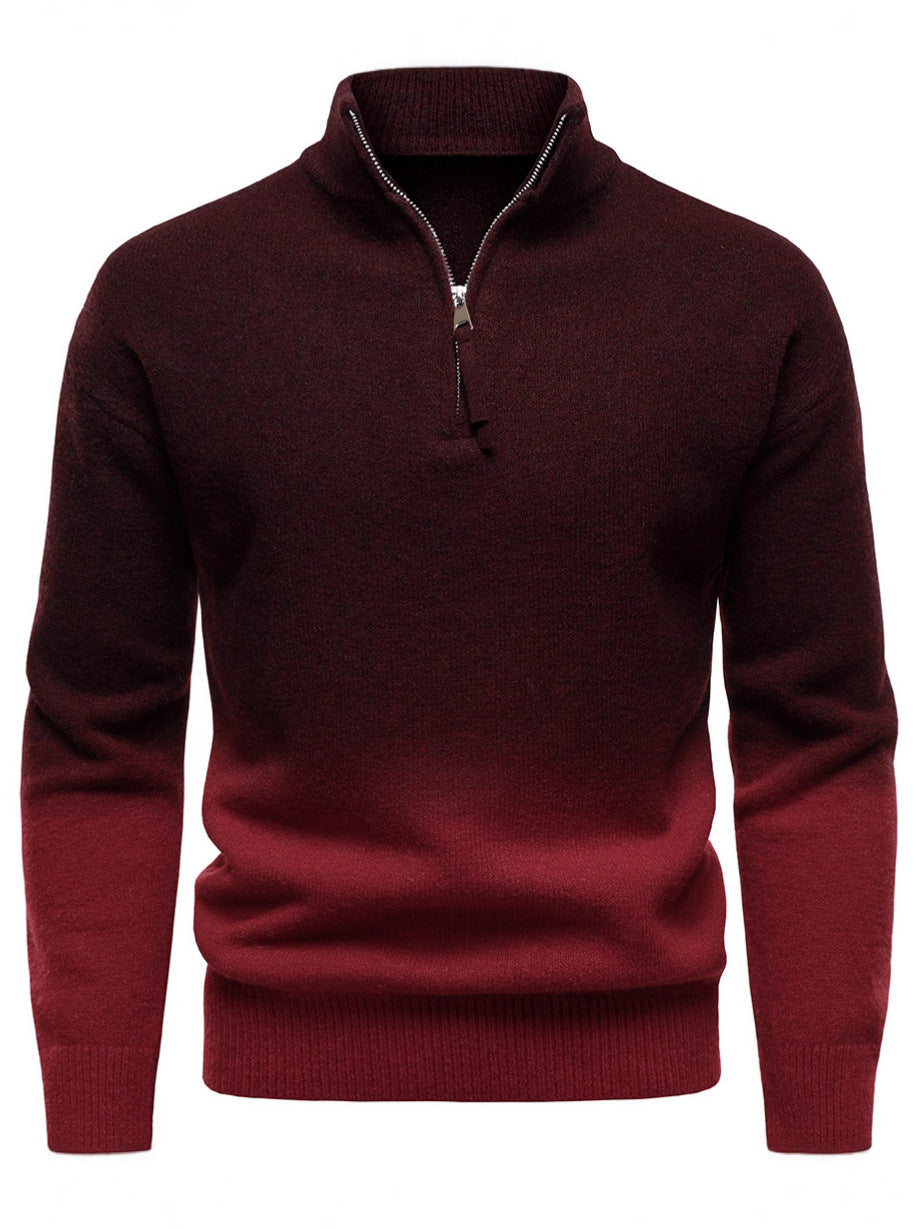 RUSSEL QUARTER ZIP SWEATER
