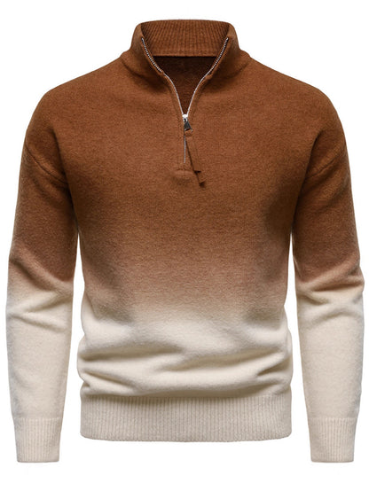 RUSSEL QUARTER ZIP SWEATER