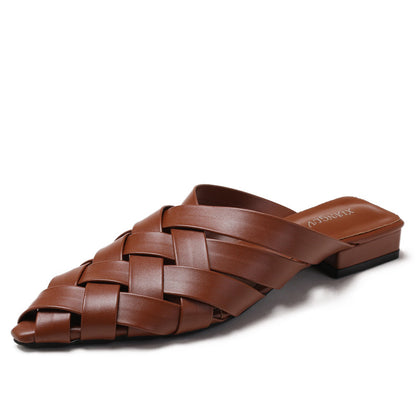 LUCIA LEATHER SANDAL