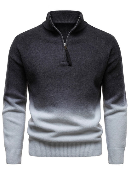 RUSSEL QUARTER ZIP SWEATER