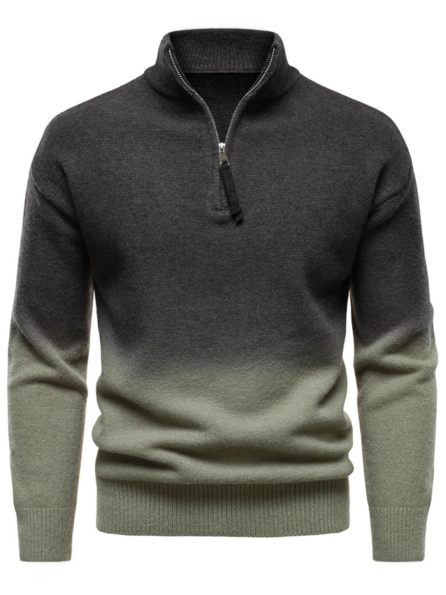 RUSSEL QUARTER ZIP SWEATER