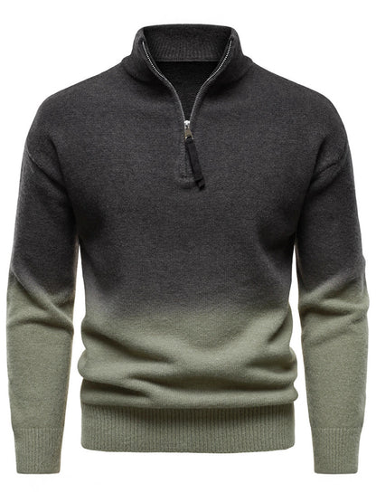 RUSSEL QUARTER ZIP SWEATER