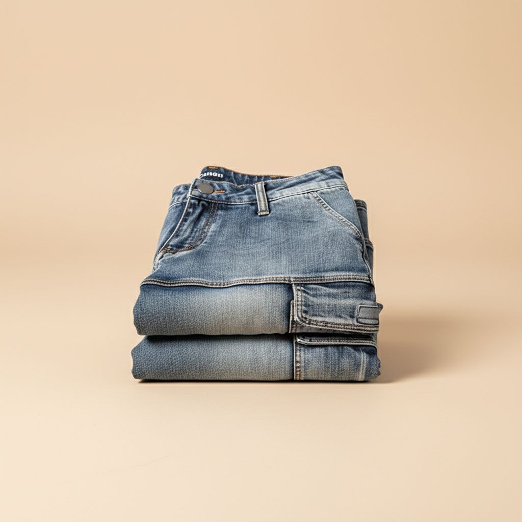 FRASER DENIM CARGO PANTS