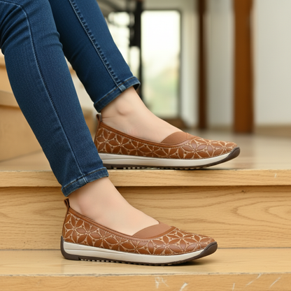 MARINA WOVEN FLAT