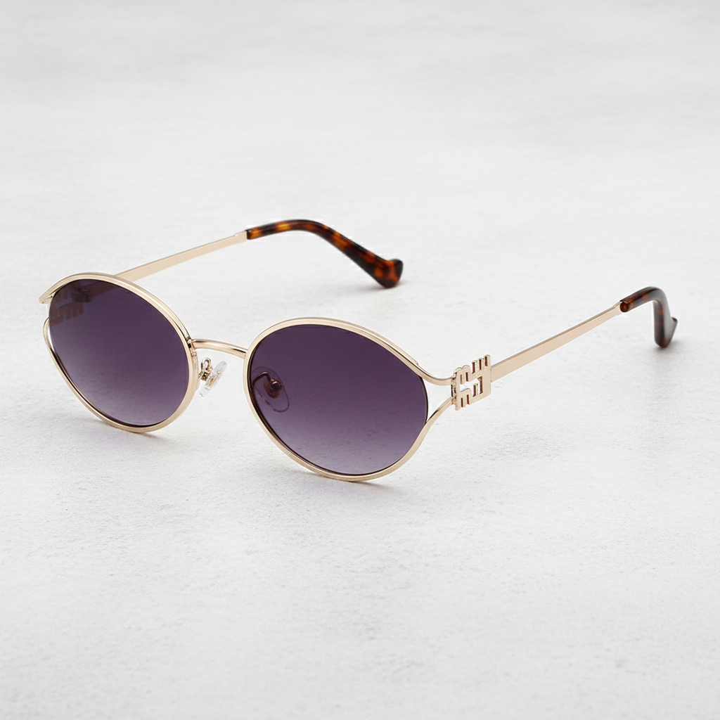 SOLEA OVAL SUNGLASSES
