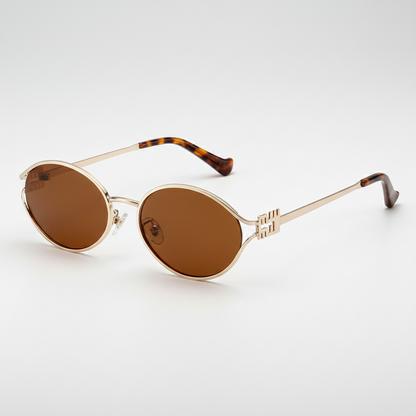 SOLEA OVAL SUNGLASSES