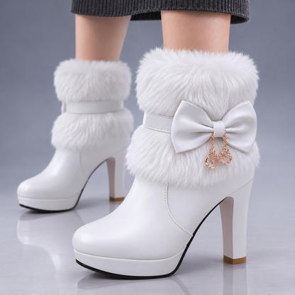 VERONA FUR BOW BOOT