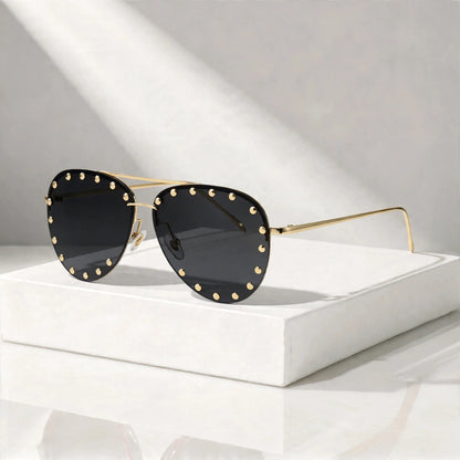 CARINA STUDDED SUNGLASSES
