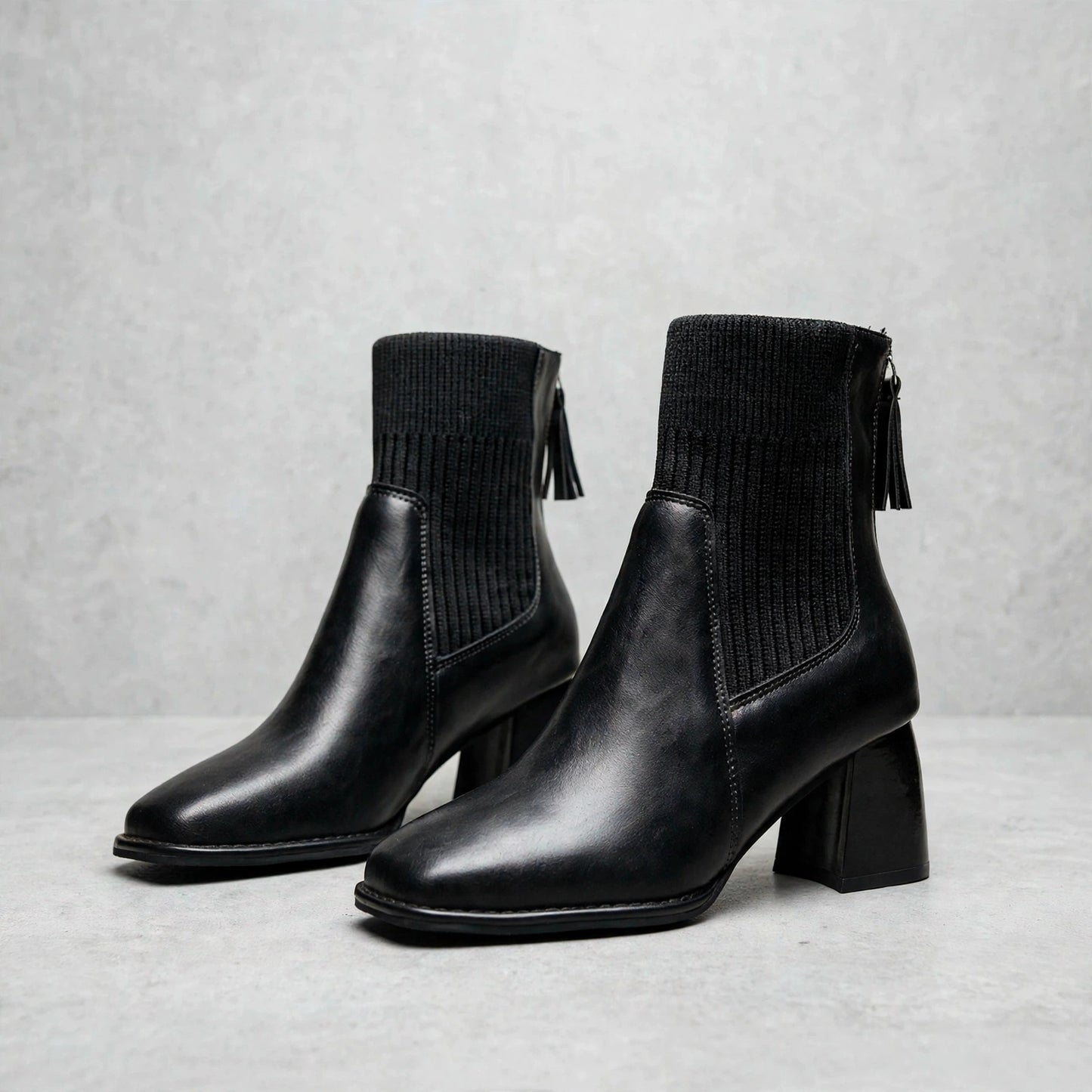 SABINA LEATHER ANKLE BOOT