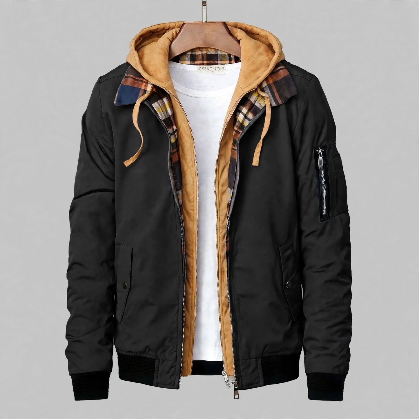 WESTON HOODED BOMBER JACKET