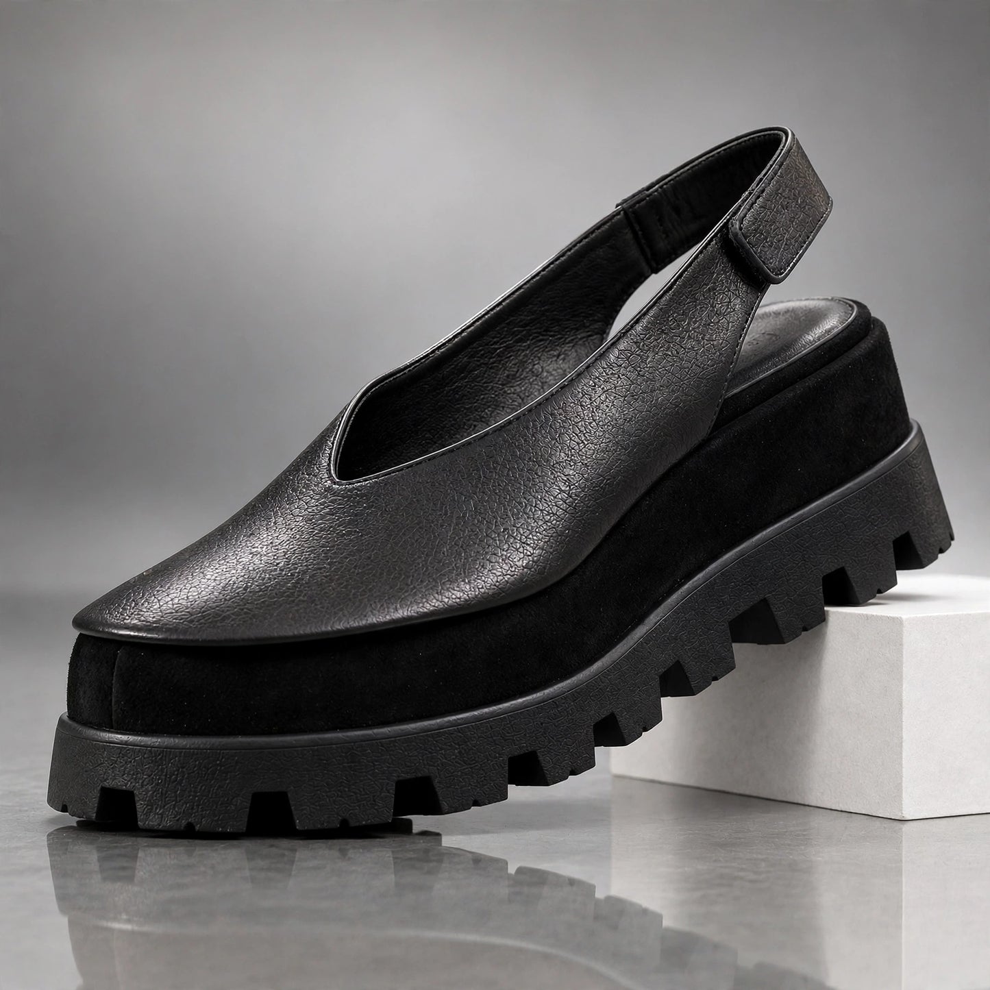 CORDELIA LEATHER SLINGBACK