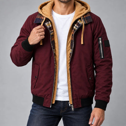 WESTON HOODED BOMBER JACKET