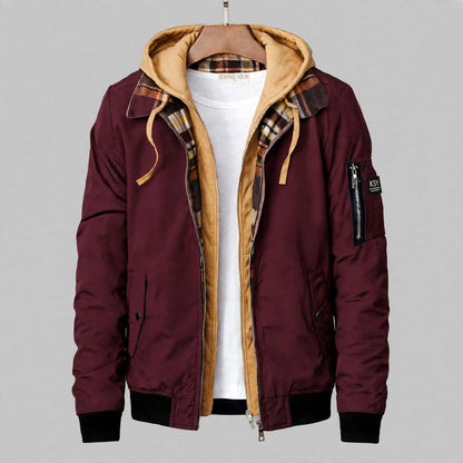 WESTON HOODED BOMBER JACKET