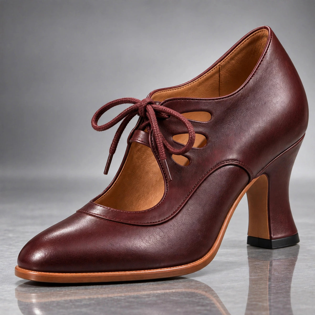 AUDREY LACE HEEL