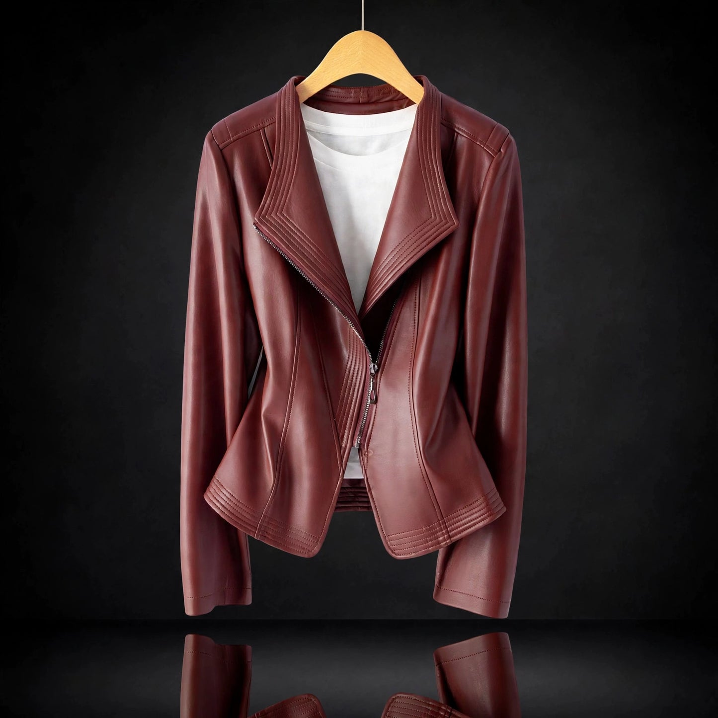 CAMILLA SHEEPSKIN LEATHER JACKET